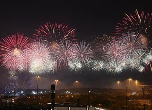 广昌县焰火晚会